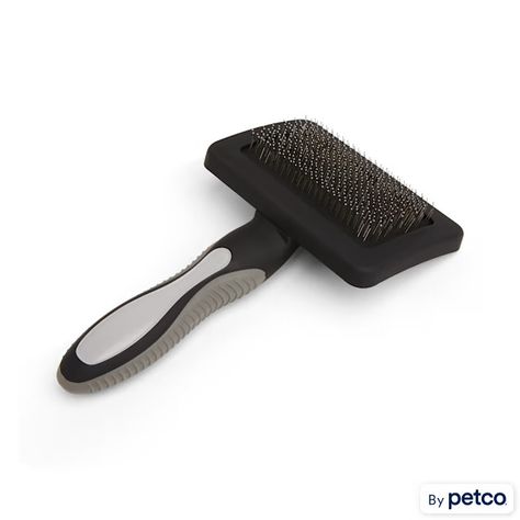 Discover great products at the best prices at Dealmoon. Well & Good Black Cushion Slicker Dog Brush, 8" L X 4.5" W | Petco. Price:$7.54 at PETCO.com Dog Hair Brush, Things For Dogs Products, Haunting Adaline, Dog Brushes, Brushing Dogs Teeth, Basic Accessories, Service Dogs Gear, Dog Brush, Dead Hair