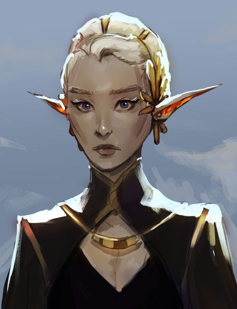 High Elves Dnd, Elf Art, High Elf, Fantasy Portraits, Dungeons And Dragons Characters, Dungeons And Dragons Homebrew, Fantasy Inspiration, Character Creation, Character Aesthetic