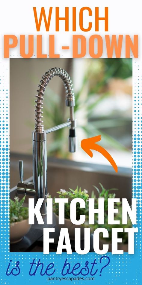 Pull down style kitchen faucets | What's the Best Pull down Kitchen Faucet | Modern Style Faucets for Your Kitchen | The Best Kitchen Faucet Designs for Your Next Renovation | Gooseneck Pull Down Kitchen Faucets | #kitchen #faucet #gooseneck #sprayer #accessory Brass And Chrome Kitchen Faucet, Kitchen Sink Faucets Modern, Best Kitchen Faucets For Farmhouse Sink, Beverage Faucet Kitchen, Kitchen Faucet Trends 2023, Kitchen Pull Down Faucet, Best Kitchen Faucets Pull Down, Pull Down Faucet Kitchen, Kitchen Faucet Ideas Design Trends