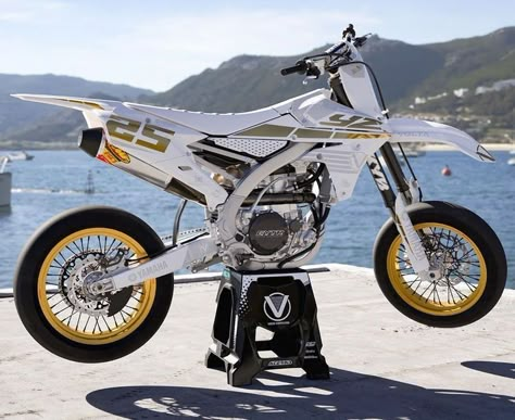 Supermoto 125, Yamaha Supermoto, Ktm Supermoto, Ktm Dirt Bikes, Custom Dirt Bike, Ktm Motocross, Yamaha Motocross, Dirt Motorcycle, Motocross Love