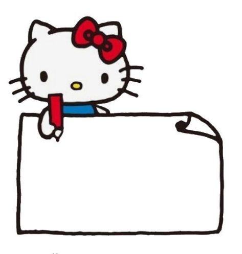 Hello Kitty Drawing Wallpaper, Hello Kitty Notes, 헬로키티 배경화면, Images Hello Kitty, Hello Kitty Printables, Hello Kitty Crafts, Kitty Drawing, Hello Kit, Hello Kitty Drawing