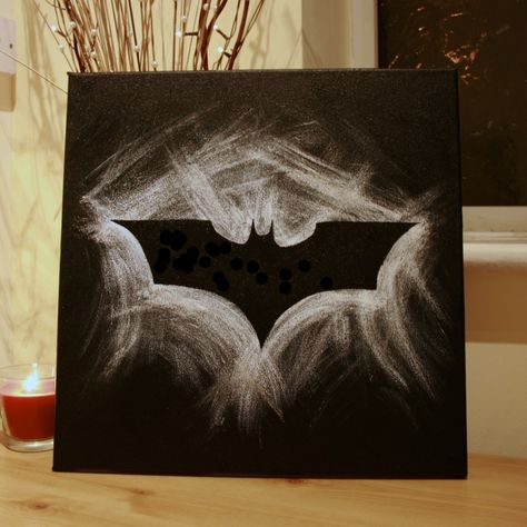 Boy Beds, Batman Ideas, Drawing Batman, Superhero Sketches, Batman Painting, صفحات التلوين, Arte Van Gogh, Simple Canvas Paintings, Canvas Painting Ideas