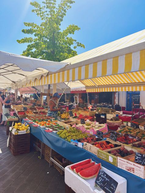 Nice, France food markets Nice France Food, Life On Film, French Trip, France Food, Summer Abroad, French Summer, France Aesthetic, Senior Trip, Europe Summer