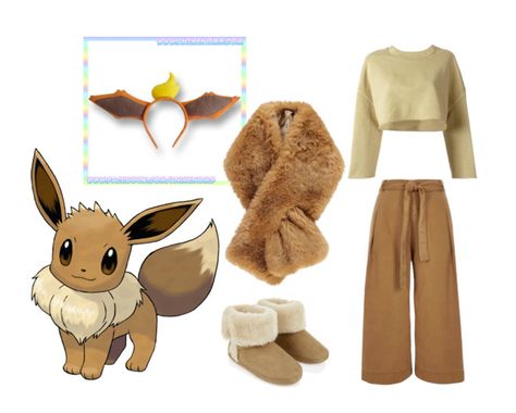 Eevee Costume Diy, Eevee Costume Women, Pokemon Halloween Costume Women, Adult Pokemon Costume, Pokémon Halloween Costume, Pokemon Costumes Women, Pokemon Inspired Outfits, Misty Costume, Pokémon Costume