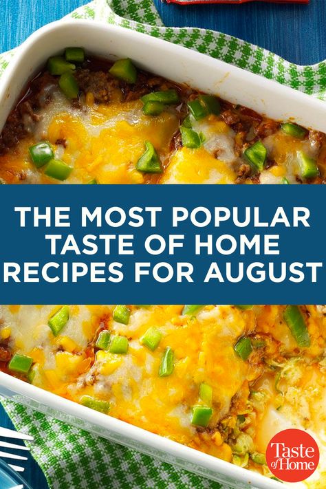 Taste Of Home Cooking For 2, Taste Of Home Dinner Recipes, Trending Dinner Recipes 2023, Taste Of Home Pork Chops, Taste Of Home Chicken Recipes, Taste Of Home Casserole Recipes, Home Style Cooking Recipes, Most Popular Recipes 2023, Best Taste Of Home Recipes