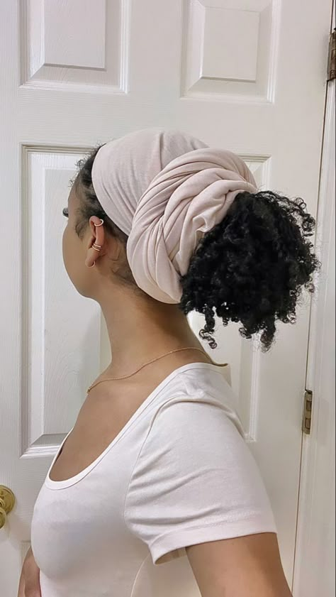 Head Wrap With Mini Twists, Hair Wrap Black Women, Head Wrap Styles For Short Hair, Hair Wrap Hairstyles, Natural Hair Mini Twists, Head Wraps For Natural Hair, Updo Cabello Natural, Mini Twists Natural Hair, Hairstyle For Black Women