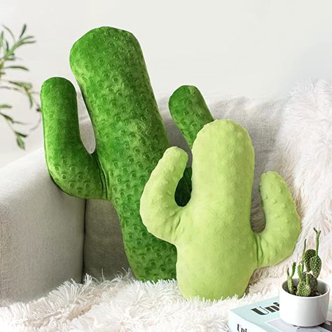 3D Office Nap Pillow, Cute Succulent Throw Pillow for Nursery Bedroom Room Decor, Grass Green & Lime Green Succulent Throw Pillow, Cactus Throw Pillows, Succulent Pillow, Nap Pillow, Cactus Pillow, Cactus Decor, Green Cactus, Cactus Design, Dot Fabric