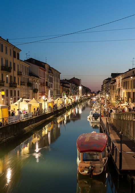 Naviglio Grande - Milan, Italy Naviglio Grande Milano, Milano Italy Aesthetic, Milan Lifestyle, Milan Italy Photography, Milan Italy Aesthetic, Milan Vacation, Milan Summer, Milano Aesthetic, Milan Aesthetic