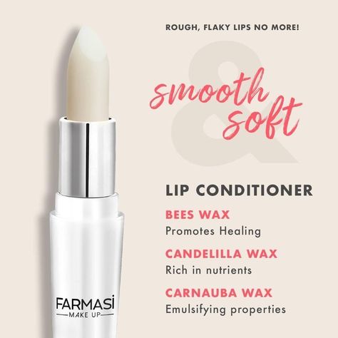 Why Farmasi Lip Conditioner? Because it's packed with powerful ingredients for intensely nourished, plump, protected lips. 😍⁠ www.farmasius.com/timetoshine #hansontimetoshine #linkinbio #lips #lipservice #lipconditioner Why Farmasi, Farmasi Makeup, Fragrance Tester, Lip Conditioner, Perfume Set, Beauty Influencer, Beauty Makeup Tips, Soft Lips, Dry Lips