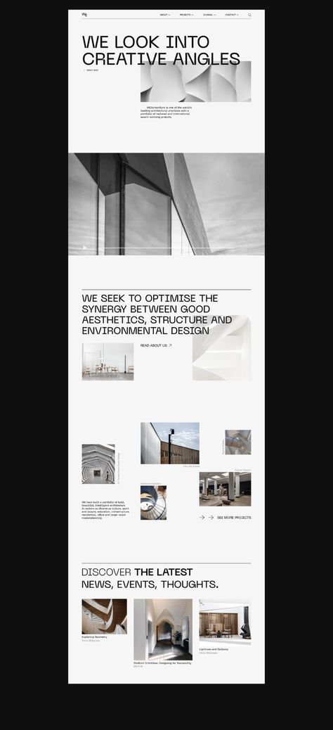 Architecture Websites, Layout Web, Architecture Practice, International Architecture, Architecture Portfolio Design, Page Layout Design, Studio Branding, Ui Design Website, Ux Design Inspiration