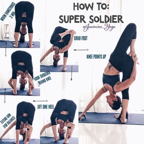 Yoga Poses Advanced, Yoga Tutorial, Yoga Beginners, Yoga Posen, Yoga Iyengar, Advanced Yoga, Yoga Moves, Yoga Times, Super Soldier