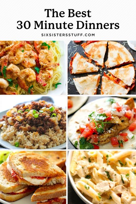 Six Sisters Recipes Chicken, Great Recipes For Dinner Main Dishes, Family Dinner Recipes Cheap, Dinner In A Pinch, Six Sisters Dinner Recipes, 30 Minute Family Dinners, Family Dinner Planning Weekly, 30 Minute Skillet Meals, Six Sisters Recipes Dinners