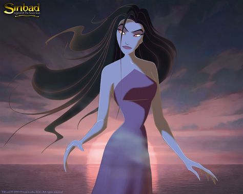 eris goddess of chaos sinbad - Google Search Disney Animation, Seven Seas, Cartoon Profile Pics, Cartoon Icons, Vintage Cartoon, Cartoon Pics, Disney And Dreamworks, Gods And Goddesses, Animation Film