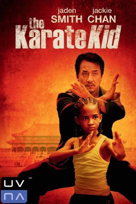 The karate kid (2010) The Karate Kid 2010, Kids Movie Poster, Karate Kid 2010, The Karate Kid 1984, Karate Kid Movie, The Karate Kid, Tv Series Online, Jackie Chan, Kid Character