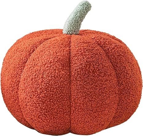 Amazon.com: Plush Pumpkin Pillow Pumpkin Throw Pillows, Halloween Decorative Pillows Ball Pillow Stuffed Pumpkin, Cute 3D Shaped Teddy Fleece Pumpkin Pillows (Red 7.9'') : Home & Kitchen Pumpkin Plush, Stuffed Pumpkin, Pumpkin Pillow, Halloween Throw Pillow, Throw Pillows Living Room, Pumpkin Pillows, Pumpkin Halloween Decorations, Pumpkin Colors, Fall Pillows