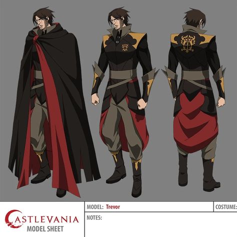 Trevor Belmont (animated series)/Gallery | Castlevania Wiki | Fandom Castlevania Art, Castlevania Netflix, Castlevania Wallpaper, Castlevania Anime, Trevor Belmont, Fan Art Anime, Characters Inspiration, Model Sheet, Art Characters