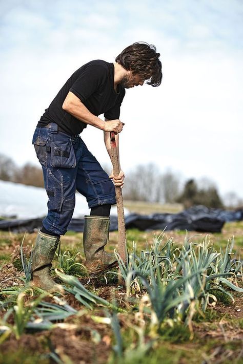 Farming Pose Reference, Farmer Pose Reference, Male Gardener Aesthetic, Gardening Pose Reference, Gardening Pose, Farm Poses, Male Gardener, Farmer Aesthetic, Man Gardening