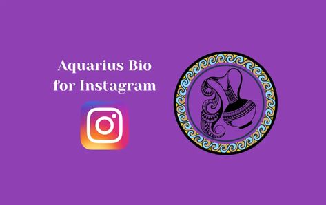 Aquarius Bio Ideas, Bio For Instagram, Instagram Bios, Instagram Bio Ideas, Aquarius Quotes, Bio Ideas, Captions For Instagram, Aquarius Zodiac, Instagram Bio