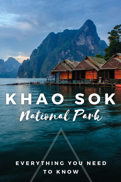 Complete Guide to Khao Sok National Park, Thailand via @wanderingwheatleys Thailand Island Hopping, Thailand Travel Destinations, Khao Sok National Park, Thailand Honeymoon, Thailand Vacation, Thailand Adventure, Thailand Backpacking, Thailand Travel Tips, Thailand Travel Guide