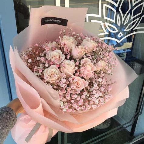 Pink Roses, Flowers, Pink, Roses, A Bouquet Of Flowers