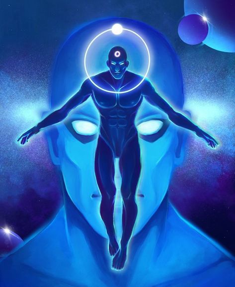 Dc Comics Facts, Dr Manhattan, Manhattan Art, Arte Dc Comics, Marvel Spiderman Art, Silver Surfer, Spiderman Art, Marvel Spiderman, Dc Universe