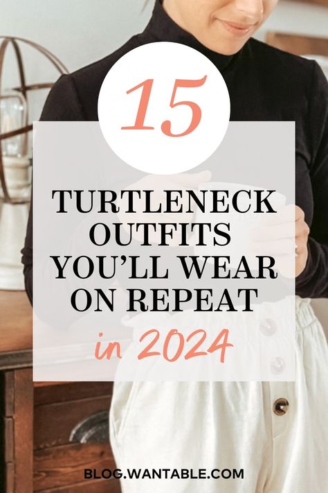 15 Turtleneck Outfits to Wear on Repeat in 2025 - Wantable Cream Turtleneck And Jeans Outfit, White Cropped Turtleneck Outfit, Turtle Neck Tee Outfit, Jewelry With A Turtleneck, Fushia Sweater Outfits, White Turtleneck Under Shirt Outfit, Style Turtleneck Sweater, Thick Turtleneck Sweater Outfit, What To Wear With Turtleneck