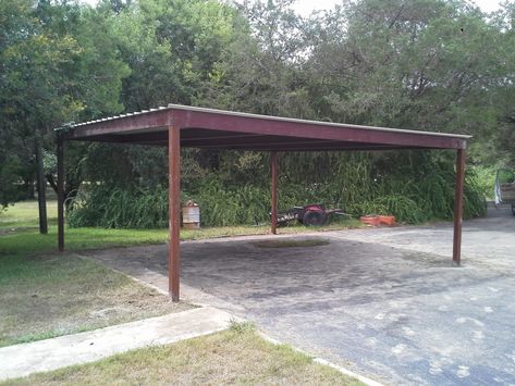 Metal Patio Covers, Free Standing Carport, Aluminum Carport, Carport Patio, Rustic Front Porch, Diy Carport, Steel Carports, Carport Plans, Gazebo Plans