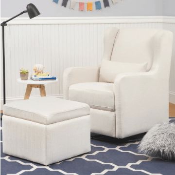 How To Choose The Best Nursery Chair- 2022 - Lattes, Lilacs, & Lullabies Baby Cook, Glider And Ottoman, Baby Registry Items, Light Grey Walls, Nursery Glider, Babies Room, Nursery Room Design, Improve Indoor Air Quality, Nursery Chair