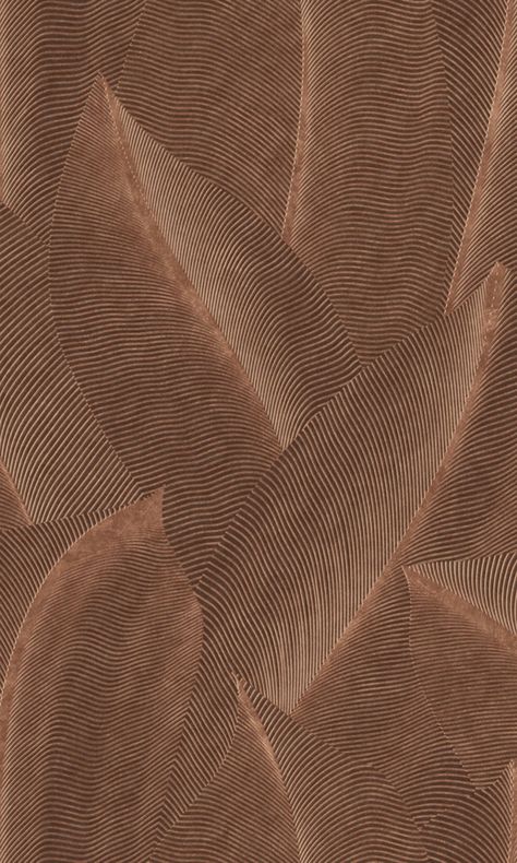 Brown Bold Digital Like Leaf Wallpaper R9032 – Walls Republic US Brown Bathroom Wallpaper, Brown Tropical Wallpaper, Nature Patterns Design, Wallpaper Texture For Wall, Contemporary Material Board, Neutral Geometric Wallpaper, Nature In Interior Design, Interior Design Texture Inspiration, Modern Organic Wallpaper