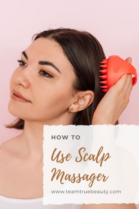 Is your hair looking duller and drier than usual, and its lively look is now a thing of the past? Let us present you with the perfect solution to breathe life back into it: a scalp massager. How To Use Scalp Massager Tool, How To Massage Scalp For Hair Growth, How To Use A Scalp Massager, Massage At Home, Scalp Brushing, Improve Hair Growth, Scalp Massager, Natural Hair Care Tips, Home Remedies For Hair