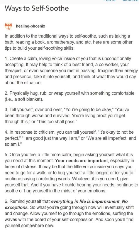 Self Soothing, Writing Therapy, Life Help, Get My Life Together, Mental And Emotional Health, Self Care Activities, Coping Skills, Life Advice, Self Improvement Tips