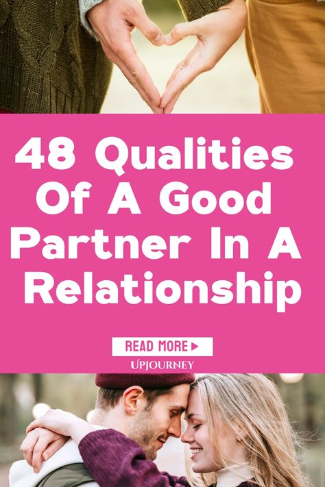 Discover the essential 48 qualities of a good partner in a relationship. Building strong and healthy relationships is possible by embodying these key traits. Strengthen your connection and create lasting love by understanding what makes a great partner. Explore the characteristics that contribute to successful partnerships today! Qualities To Look For In A Partner, Characteristics Of A Healthy Relationship, Traits In A Partner, Qualities In A Partner, Work Etiquette, Psychology Terms, A Good Partner, Good Partner, Five Love Languages