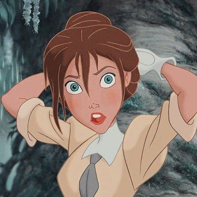 2d Disney, Stylized Drawing, Official Disney Princesses, Tarzan And Jane, Jane Porter, Disney Icons, All Disney Princesses, Disney Collage, Princesa Disney