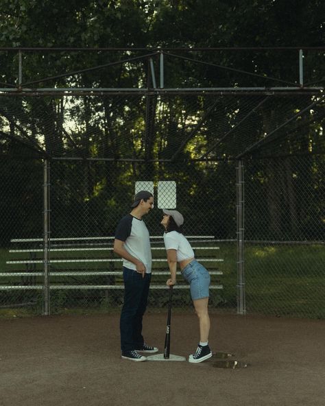 guys I had a vision to do a fun baseball, high school-esque themed shoot for MONTHS now and @lesbouchies helped me bring it to life!! model calls are some of my favorite shoots ever because I get full permission to try out all my weird ideas i’ve been ruminating for way too long heheh p.s. I had to use this song from HSM2 bc the baseball scene lives rent free in my head constantly (iykyk) . . . [michigan wedding photographer, michigan elopement photographer, michigan engagement photographe... Baseball Couple Photoshoot, Baseball Engagement Photos, Baseball Couples, Weird Ideas, Michigan Elopement, Unique Engagement Photos, Couples Shoot, Model Call, Michigan Wedding Photographer