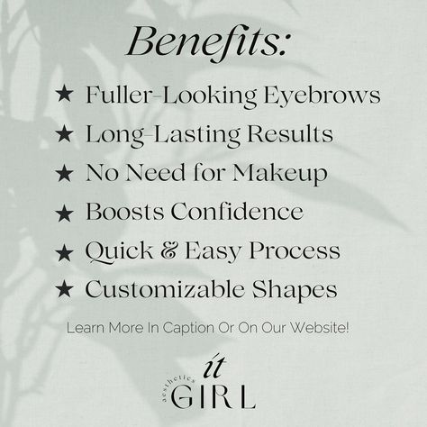 Brow lamination can provide a range of benefits, making it an attractive option for those looking to improve their brow aesthetics. By straightening each hair and lifting them in a uniform direction, brow lamination can make the eyebrows appear fuller and more voluminous. The flexibility in styling the lamination offers allows for a range of eyebrow shapes and styles. You can opt for a more natural, fluffy look or a sleek, groomed appearance depending on your preference! The effects of the ... Eyebrow Lamination Quotes, Brow Lamination Quotes, Brow Aesthetics, Brows Lamination, Eye Lash Design, Brow Quotes, Eyebrow Lamination, Eyebrow Shapes, Beauty House