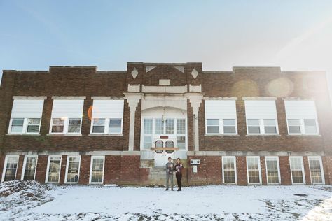 We Bought An Old Grade School And Are Turning It Into Our Home, Here's Some Wild Stuff We Found Inside School Converted To Home, Schools Turned Into Homes, Old Schoolhouse Renovation, School Turned Into Home, Old School House Renovation, Renovated Old Homes, Old School Interior, New Old House, Old School House