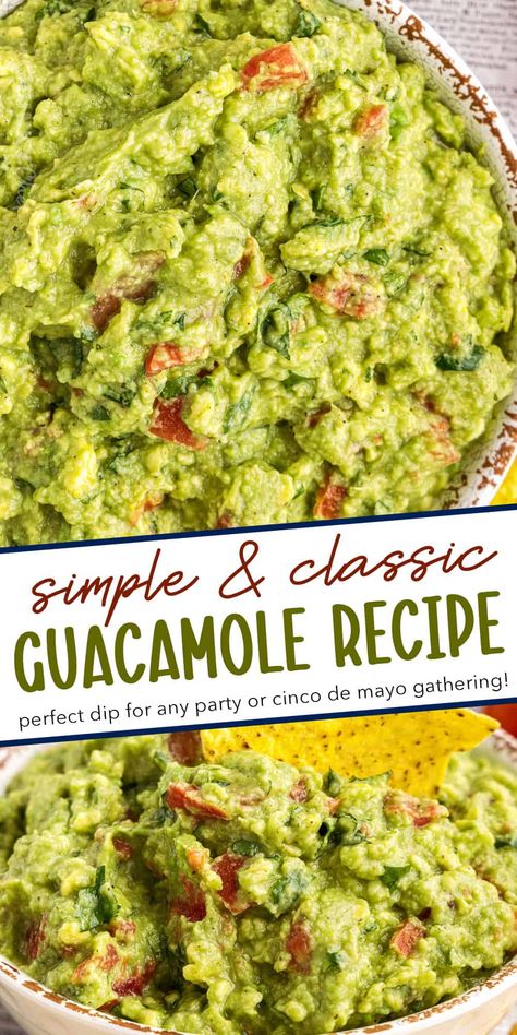 Essen, Guacamole Recipe Easy Homemade, Guacamole Recipe Easy, Salsa Guacamole, Best Guacamole Recipe, Easy Guacamole, Mini Pizzas, Dip Recipes Easy, Guacamole Recipe