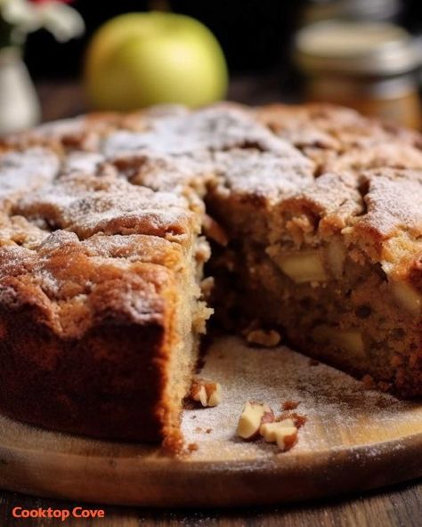 Holy cow! I made this treat for a get together, and it went like lightning Cinnamon Apple Cake, Apple Cinnamon Cake, Apple Recipes Easy, Cinnamon Cake, Apple Dessert Recipes, Apple Cake Recipes, Cinnamon Apple, Coffee Cake Recipes, Scrumptious Desserts