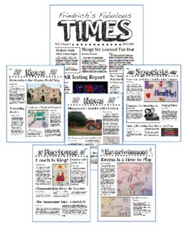 Learning to Teach in the Rain: Creating a Classroom Newspaper: Part 1 of 3 Classroom Newspaper, Class Newspaper, Kindergarten Enrichment, Newspaper Writing, Newspaper Ideas, Newspaper Club, Vice Principal, School Newspaper, Student Newspaper