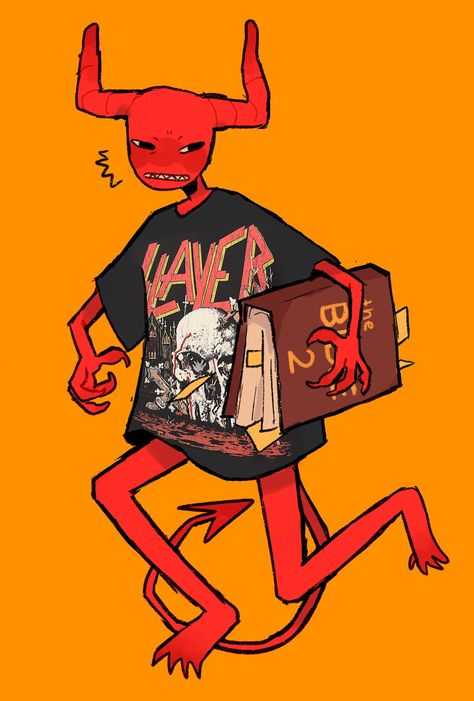 A Drawing, Books, Red, Art