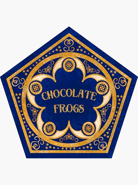 "choco frogs candy, sweet chocolate" Sticker for Sale by FRKI-DIDI | Redbubble Chocolate Frog Printable, Harry Potter Candies, Harry Potter Stickers Printable, Printable Stickers For Journal, Hogwarts Stickers, Harry Potter Chocolate Frogs, Chocolate Frog Cards, Chocolate Frogs Harry Potter, Harry Potter Tea Party