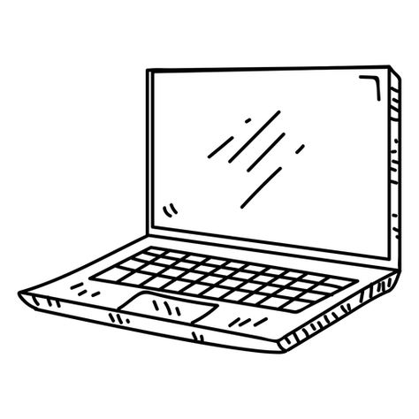 Computer laptop hand drawn icon #AD , #Affiliate, #AD, #laptop, #icon, #drawn, #Computer Computer Sketch, Laptop Drawing, Logo Sketch Design, Notebook Sketches, Computer Drawing, Logo Sketches, Label Image, Hand Drawn Icons, Book Logo