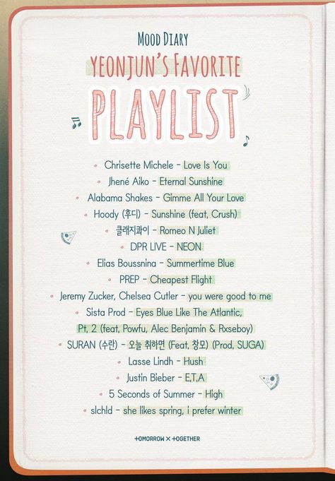 Diary Names Ideas, Chrisette Michele, Yeon Jun, Mood Diary, Kpop Backgrounds, Playlist Names Ideas, Pop Playlist, Effective Study Tips, Text Symbols