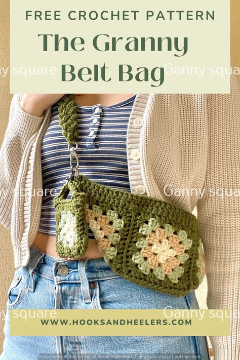 Granny Square Handbag: The Perfect Project for Leftover Yarn Granny Square Haken, Mode Crochet, Crochet Purse Patterns, Diy Crochet Projects, Bag Crochet, Crochet Bag Pattern, Crochet Purses, Crochet Handbags, Crochet Accessories