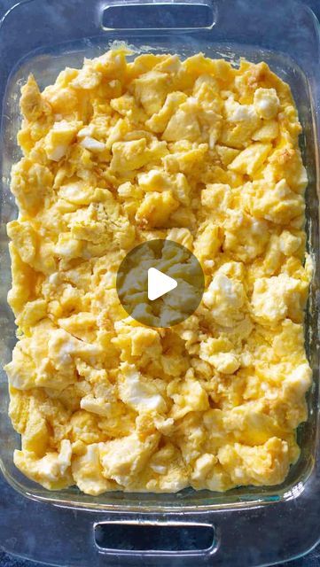 How To Make Eggs In The Oven, Easy Eggs For A Crowd, Oven Scrambled Eggs For A Crowd, Egg Bake For A Crowd, Sheet Pan Eggs In The Oven, Scrambled Eggs In The Oven, Food For Vacation, Scrambled Eggs For A Crowd, Oven Scrambled Eggs