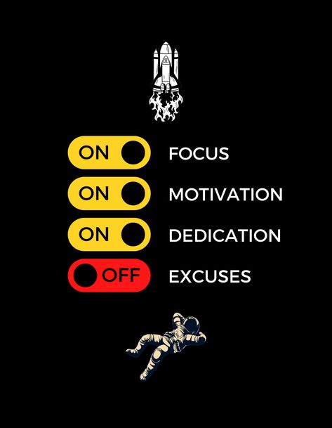 No Excuses Quotes Motivation, Work Mode On Wallpaper, Take Action Wallpaper, Motivational Wallpaper Pc, Focus Wallpaper Aesthetic, Motivation Poster Design, Quotes About Focus, Focus Quotes Motivation, Motivational Logo