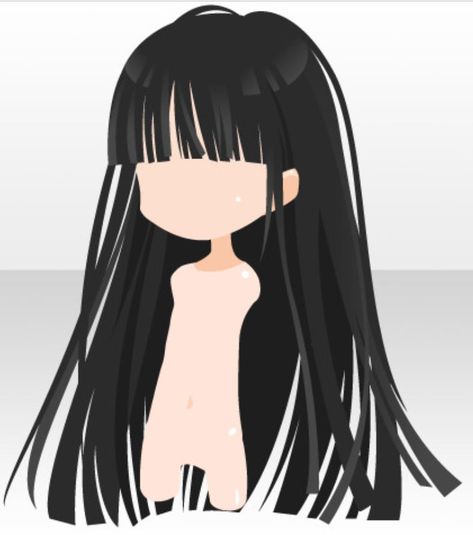 Cocoppaplay Hair, Part Hair, Anime Hairstyles, Chibi Hair, Pelo Anime, Manga Hair, Anime Wigs, Helpful Things, Hair Anime