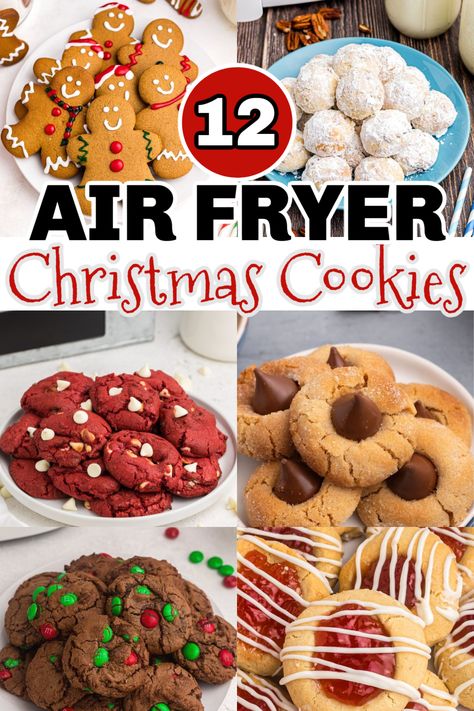 Appetizers Easy Recipes, Air Fryer Christmas, Appetizers For Christmas, Air Fryer Appetizers, Food Air Fryer, Healthy Christmas Cookies, Best Christmas Appetizers, Easy Gingerbread Cookies, Egg Rolls Recipe