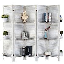 Shabby Chic Room Divider, Room Divider With Shelves, Freestanding Room Divider, Folding Partition, Room Divider Shelves, Panel Divider, Wood Room Divider, 4 Panel Room Divider, Wooden Room Dividers