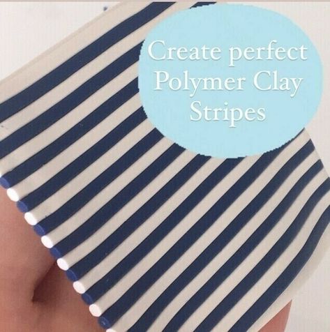 Making Perfect Polymer Clay Stripes Fimo, Couture, Polymer Clay Tutorials Free, Polymer Clay Recipe, Clay Extruder, Polymer Clay Jewelry Tutorials, Handmade Clay Jewelry, How To Make Clay, Clay Texture